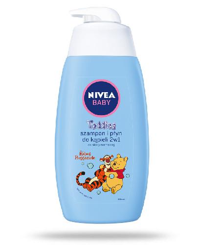 podgląd produktu Nivea Baby Toddies szampon i płyn do kąpieli 2w1 do skóry normalnej 500 ml