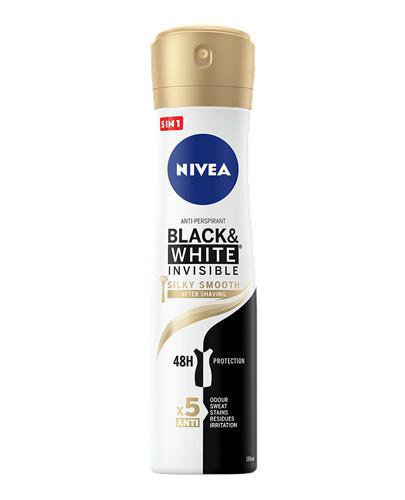 zdjęcie produktu Nivea Black&White Invisible Silky Smooth antyperspirant spray 150 ml