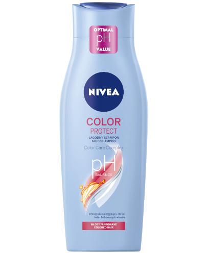 zdjęcie produktu Nivea Color Protect łagodny szampon do włosów farbowanych 400 ml