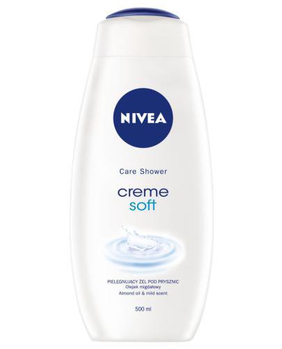 podgląd produktu Nivea Creme Soft Pielęgnujący żel pod prysznic 500 ml