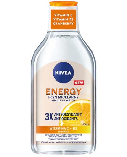 podgląd produktu Nivea Energy płyn micelarny 400 ml