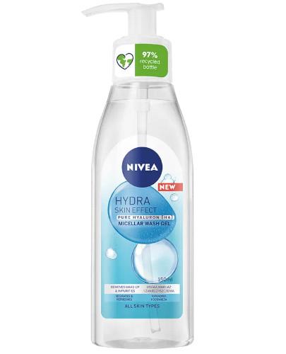 podgląd produktu Nivea Hydra Skin Effect micelarny żel do mycia twarzy 150 ml