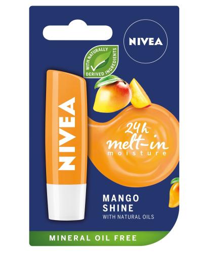 podgląd produktu Nivea Mango Shine pielęgnująca pomadka do ust 6 g