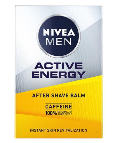 podgląd produktu Nivea Men Active Energy Energetyzujący balsam po goleniu 2w1 100 ml