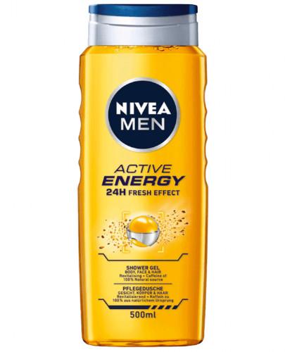 podgląd produktu Nivea Men Active Energy Żel pod prysznic 500 ml