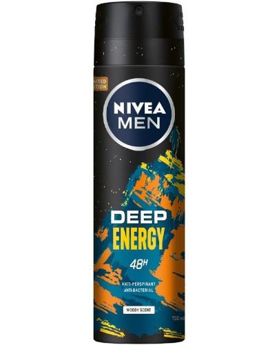 podgląd produktu Nivea Men Deep Energy antyperspirant w sprayu 150 ml