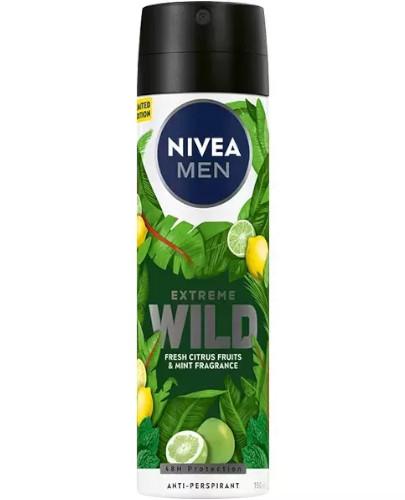 zdjęcie produktu Nivea Men extreme wild fresh citrus fruits & mint fragrance antyperspirant w sprayu 150 ml