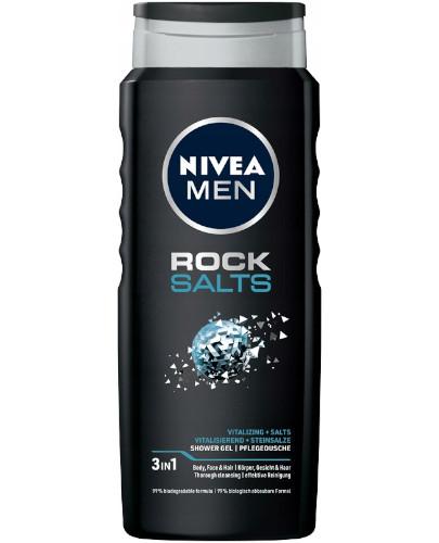 podgląd produktu Nivea Men Rock Salts Żel pod prysznic 500 ml