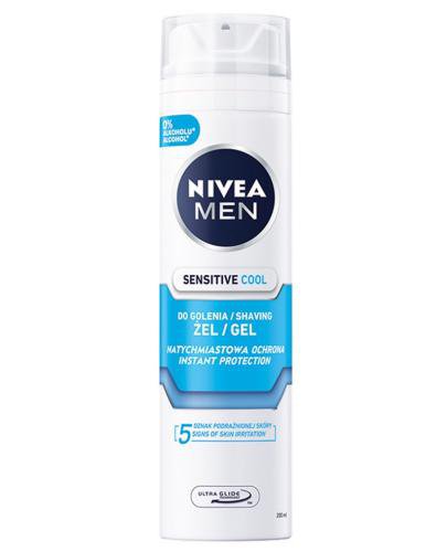 podgląd produktu Nivea Men Sensitive Cool Chłodzący żel do golenia 200 ml