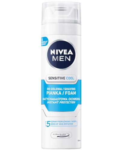 podgląd produktu Nivea Men Sensitive Cool pianka do golenia 200 ml