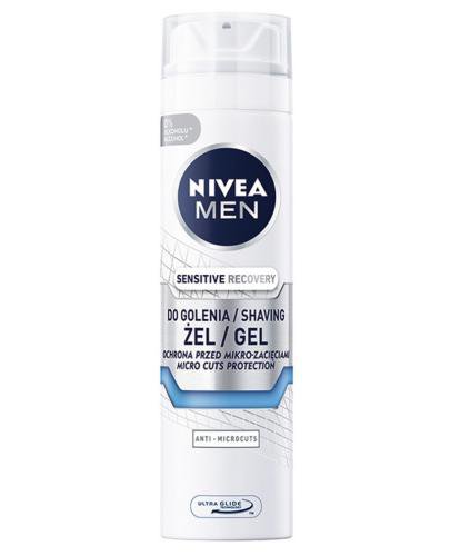 podgląd produktu Nivea Men Sensitive Recovery Regenerujący żel do golenia 200 ml