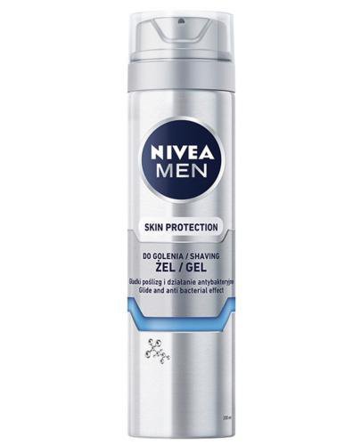 podgląd produktu Nivea Men Silver Protect żel do golenia 200 ml