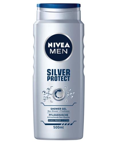 podgląd produktu Nivea Men Silver Protect Żel pod prysznic 500 ml