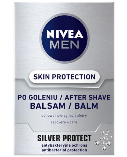 podgląd produktu Nivea Men Skin Protection balsam po goleniu Silver Protect 100 ml