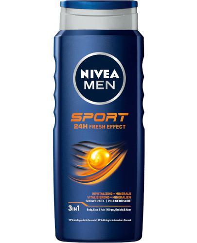 podgląd produktu Nivea Men Sport żel pod prysznic 500 ml