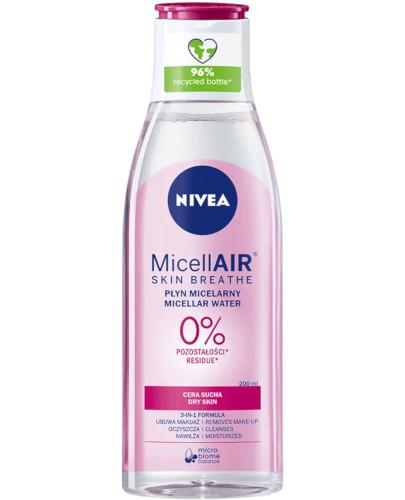 podgląd produktu Nivea MicellAir Skin Breathe pielęgnujący płyn micelarny do cery suchej 200 ml