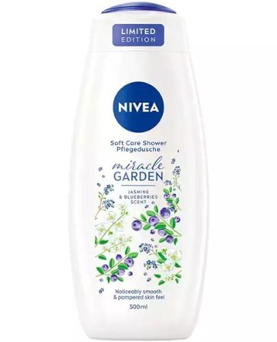 zdjęcie produktu Nivea miracle garden jasmine & blueberries scent żel pod prysznic 500 ml