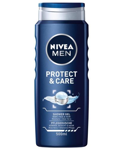 podgląd produktu Nivea Men Protect & Care Żel pod prysznic 500 ml