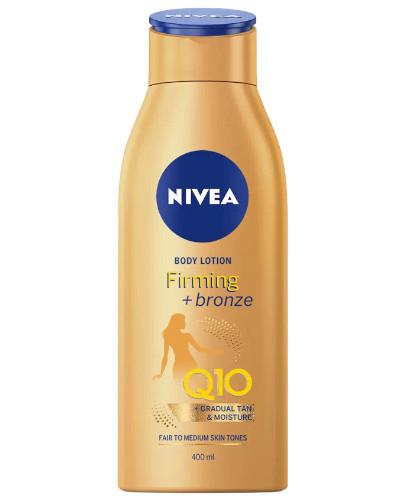 podgląd produktu Nivea Q10 Firming + Bronze balsam do ciała z efektem brązującym 400 ml