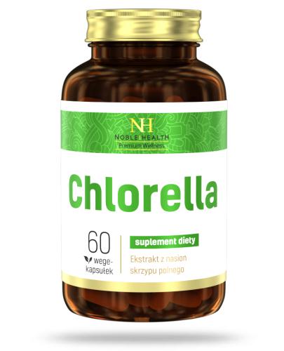 podgląd produktu Noble Health Chlorella 60 kapsułek
