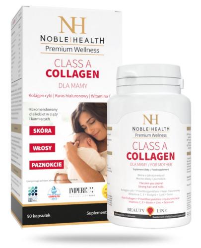 podgląd produktu Noble Health Class A Collagen kolagen rybi dla mamy 90 kapsułek