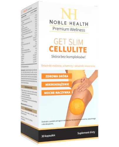 podgląd produktu Noble Health Get Slim Cellulite 30 kapsułek