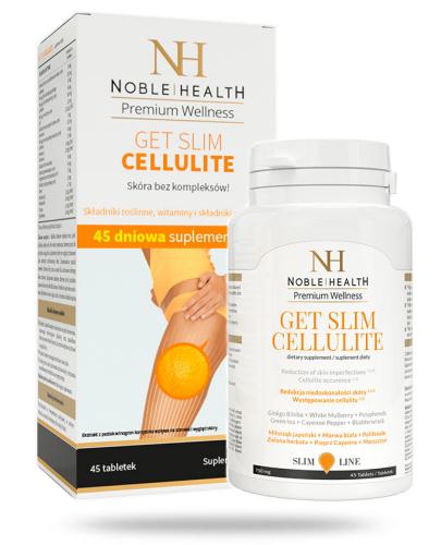 podgląd produktu Noble Health Get Slim Cellulite 45 tabletek