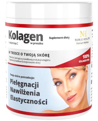 zdjęcie produktu Noble Health Kolagen w proszku z witaminą C 100 g