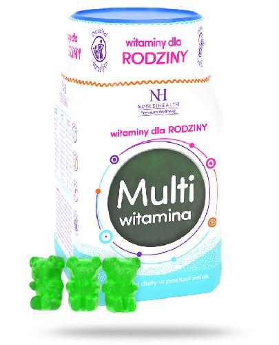 podgląd produktu Noble Health Multiwitamina dla rodziny w żelkach 300 g