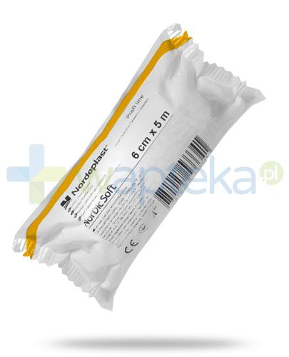 podgląd produktu NordePlast Nordic Soft elastyczny bandaż podtrzymujący 6cm x 5m