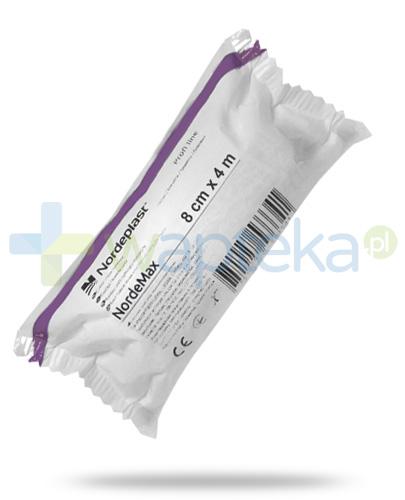 podgląd produktu NordePlast NordMax elastyczny bandaż podtrzymujący 8cm x 4m