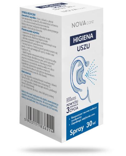 podgląd produktu Novacare Higiena uszu spray do uszu 30 ml