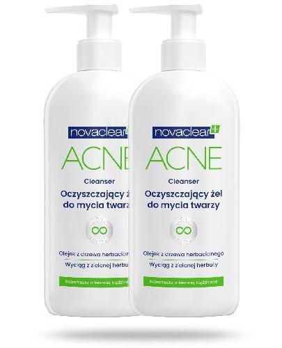 zdjęcie produktu Novaclear Acne oczyszczający żel do mycia twarzy 2x 150 ml [DWUPAK]