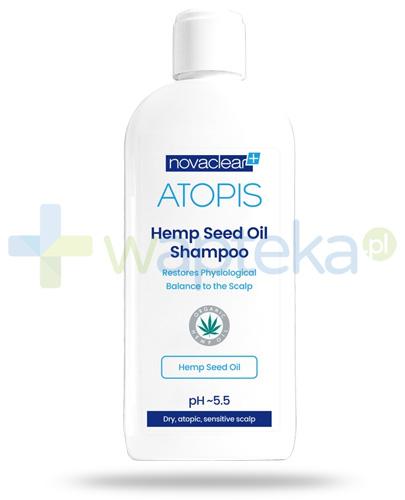 zdjęcie produktu NovaClear Atopis Hemp Seed Oil Shampoo szampon z organicznym olejem konopnym 250 ml