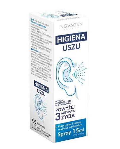 podgląd produktu Novagen Higiena uszu spray do uszu 15 ml