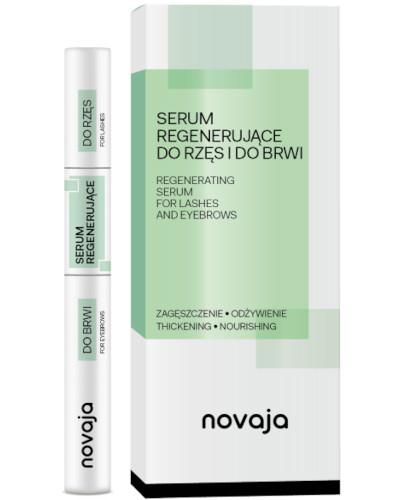 podgląd produktu Novaja serum regenerujące do rzęs i do brwi 11 ml