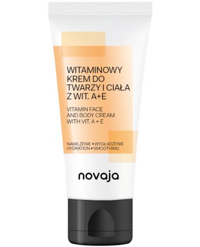 podgląd produktu Novaja witaminowy krem do twarzy i ciała z wit. A+E 200 ml