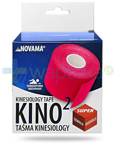 zdjęcie produktu Novama Kino2 taśma do kinesiotapingu 5cm x 5m kolor czerwony 1 sztuka