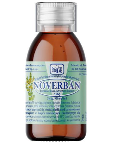 podgląd produktu Noverban, 958mg/5ml Verbasci floris extractum fluidum, syrop 125 g