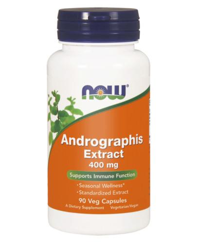 podgląd produktu NOW Foods Andrographis Extract 400 mg 90 kapsułek