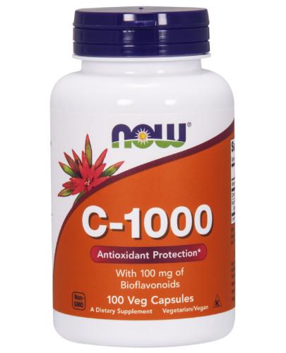 podgląd produktu NOW Foods C-1000 z bioflawonoidami 100 kapsułek