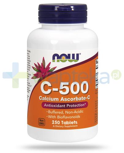 podgląd produktu NOW Foods C-500 250 tabletek