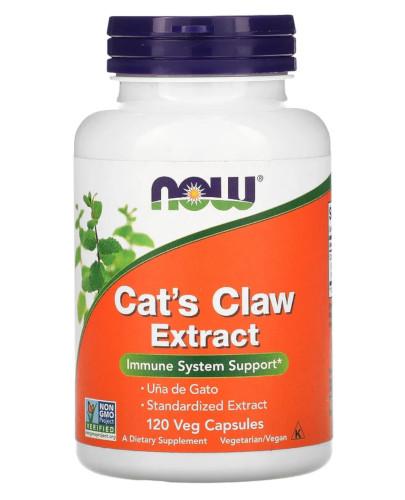 zdjęcie produktu NOW Foods Cats Claw Extract 120 kapsułek