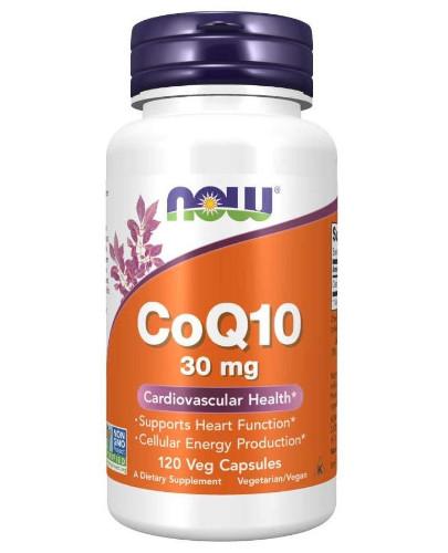 podgląd produktu NOW Foods CoQ10 30 mg (koenzym Q10) 120 kapsułek