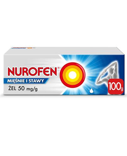 podgląd produktu Nurofen mięśnie i stawy 50mg/g żel 100 g