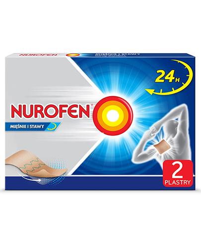 podgląd produktu Nurofen mięśnie i stawy plaster leczniczy 200mg 2 sztuki