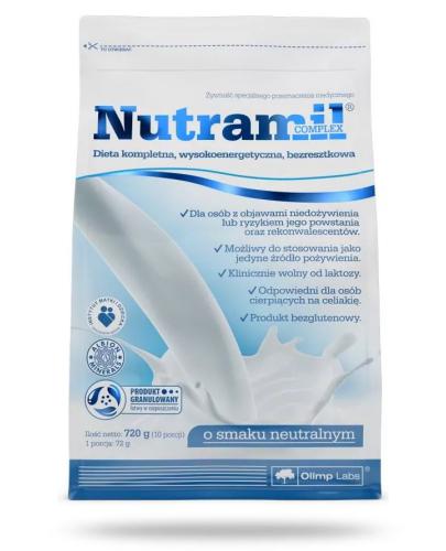 zdjęcie produktu Nutramil Complex preparat odżywczy o smaku neutralnym 720 g