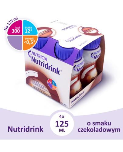 zdjęcie produktu Nutridrink o smaku czekoladowym płyn 4x 125 ml