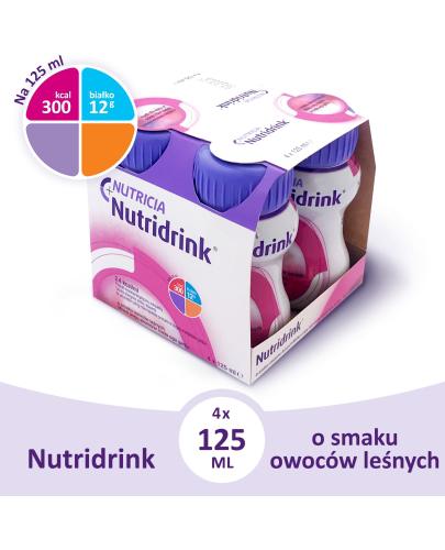 zdjęcie produktu Nutridrink o smaku owoców leśnych  4x 125 ml