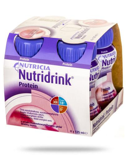 zdjęcie produktu Nutridrink Protein smak truskawkowy 4x 125 ml